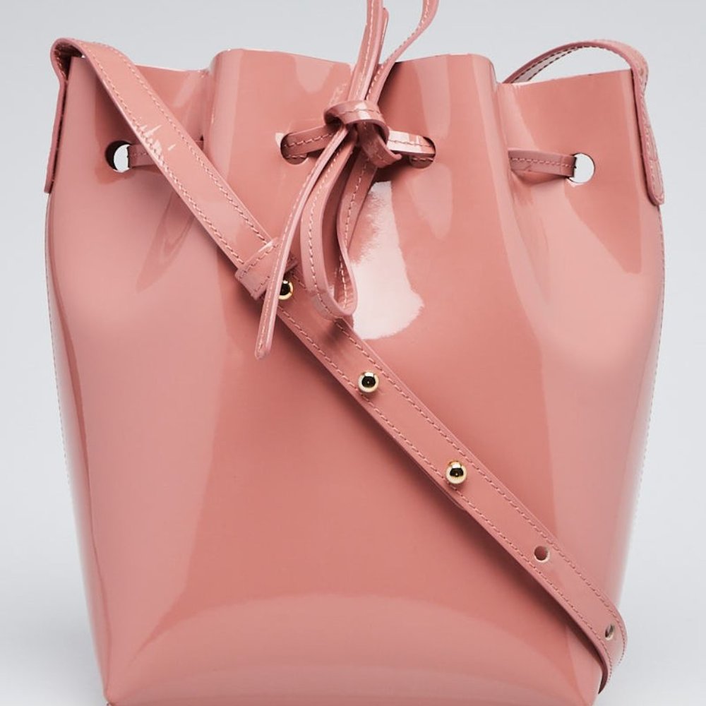 Mansur Gavriel Patent Mini Mini - Blush  Blush